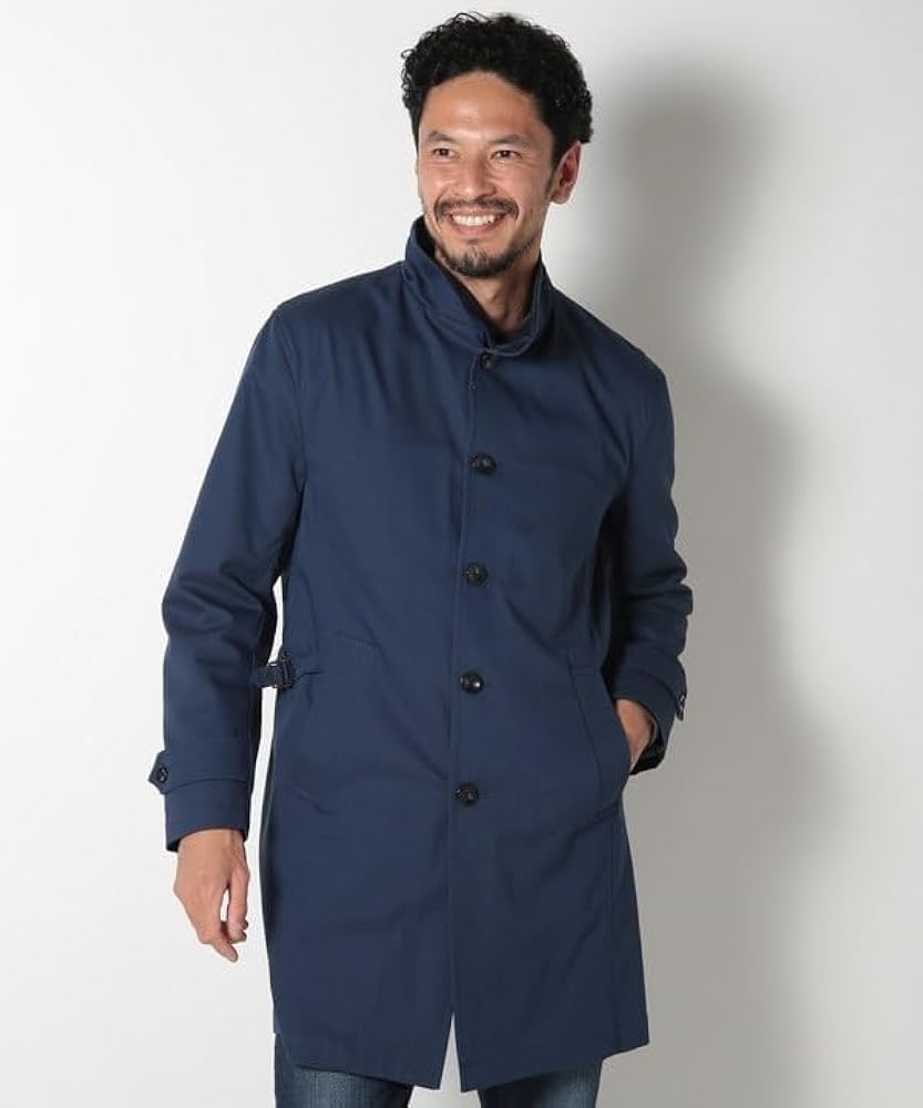 【新品】MEN'S BIGI / COOL MAXスタンドカラースプリングコート Amazon | [メンズビギ] COOL MAX スタンドカラースプリング